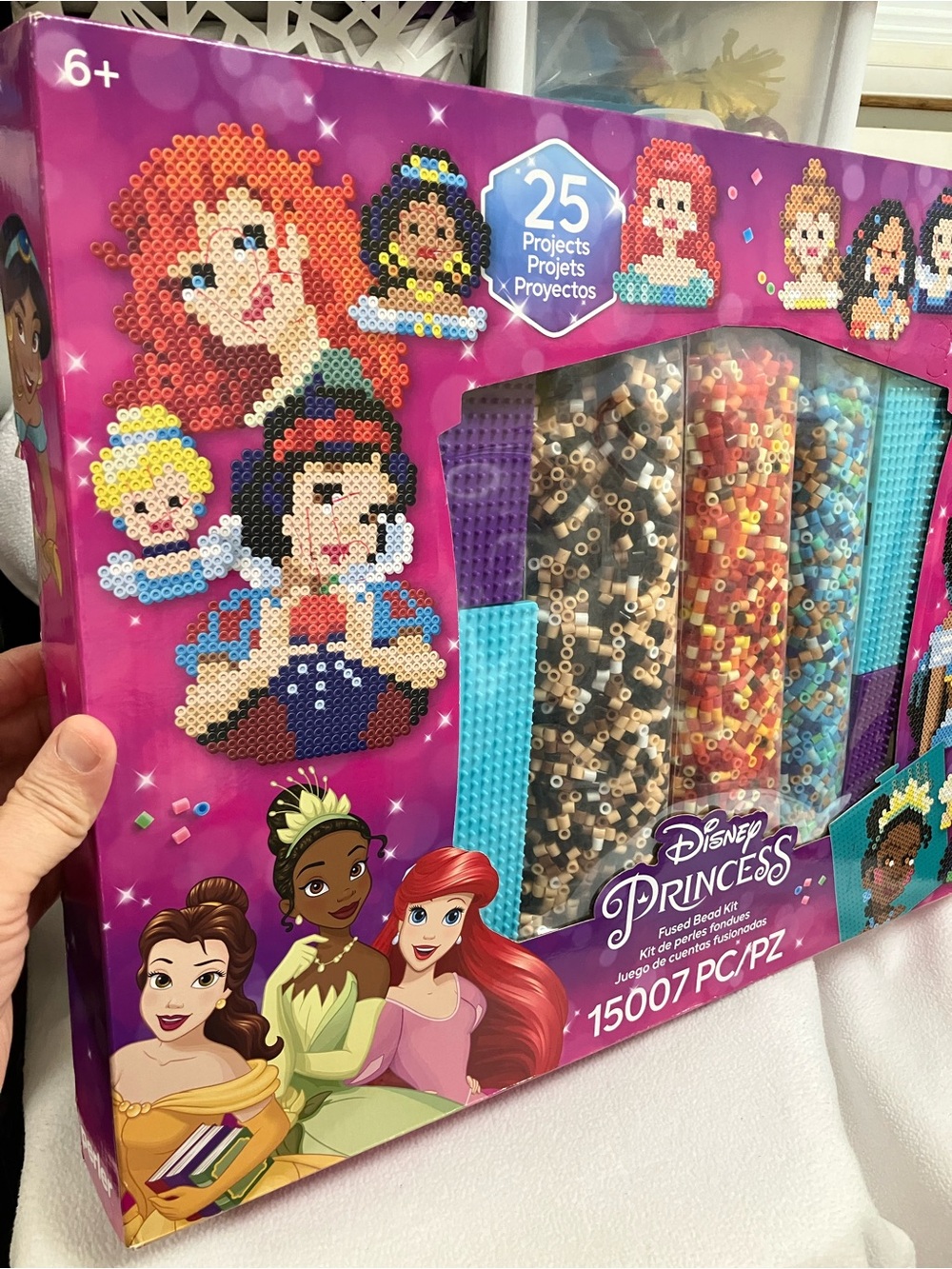 Disney Princess Perler Bead Kit NEW in box. Extra large 15,000 pieces NIB